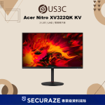 Acer 宏碁 Nitro XV322QK KVbmiiphuzx 電競顯示器 31.5吋 UHD
